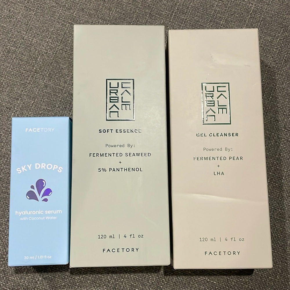 COPY - FaceTory Soft Essence, Gel Cleanser, Sky Drops Hyaluronic with Coconut W…